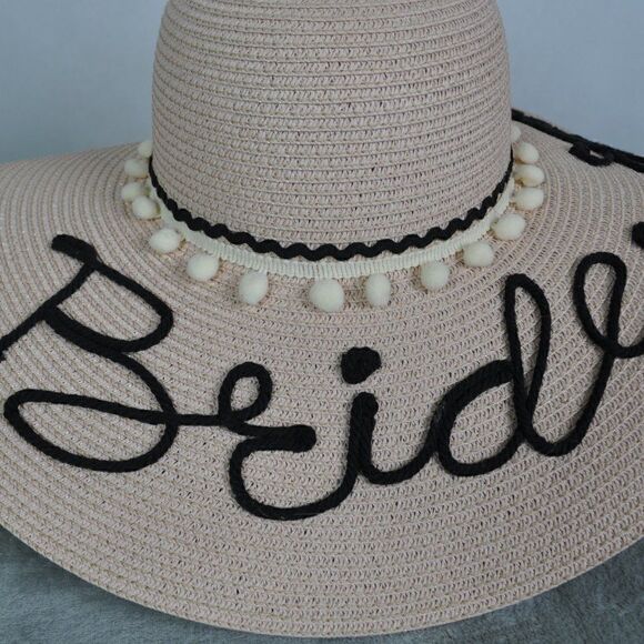 BRIDE SQUAD Floppy Hat-Blush - Picture 4 of 4